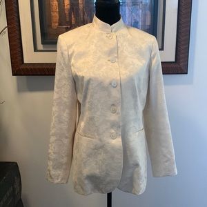 Lauren Ralph Lauren off white blazer jacket